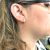 Modern Smoky Quartz and Diamond Earrings