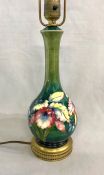 Moorcroft Lamp In The Orchid Pattern