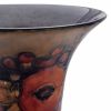 Moorcroft Trumpet Vase of Monumental Proportion, Pomegranate Pattern