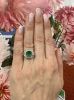 Vintage Emerald and Diamond Ring