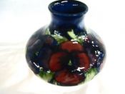 Moorcroft Pansy vase
