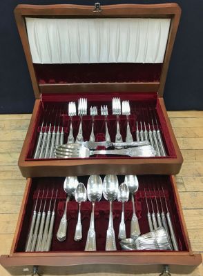 Orfevrerie Perrin Silver Plate Flatware