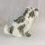 Pair of Ceramic Chinese Crested Dogs