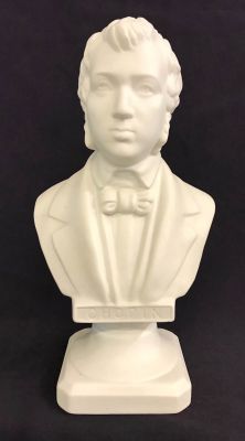 Parian Bust of Frederic Chopin Polish Composer