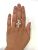 Vintage Pearl and Ruby Ring