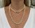 Vintage Cultured Pearl Necklace with Diamond Clasp