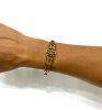 Floral Peridot Bangle