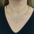 Prasiolite and Diamond Necklace