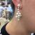 Primavesi and Kaufman Pearl and Diamond Earrings