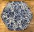 Rare English Blue & White Transferware Garden Stool