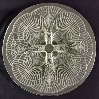Rene Lalique Clear Glass “Coquilles” Plate