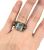 Retro Aquamarine Solitaire Ring