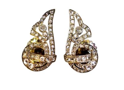 Retro Diamond Earrings
