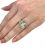 Retro Aquamarine Solitaire Ring