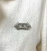 Rock Crystal Brooch