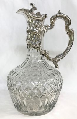 Rococo Revival Style Claret Jug