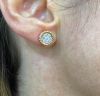 Rose Gold Diamond Earrings