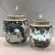 Royal Crown Derby Black Aves Ginger Jars
