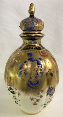 Royal Crown Derby Covered Cabinet Vase