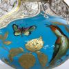 Royal Crown Derby Persian Style Gourd Shape Cabinet Vases