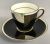 Royal Doulton Art Deco “Tango” Demitasse Cups & Saucers