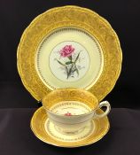 Royal Swansea “Swansea Carnation” Pattern R669
