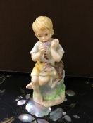 Royal Worcester Figurine June Boy