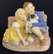 Royal Worcester Figurine Take Cover