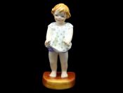 Royal Worcester Figurine Joan Yellow