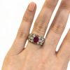 Ruby And Diamond Ring