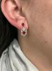 Ruby and Diamond Earrings