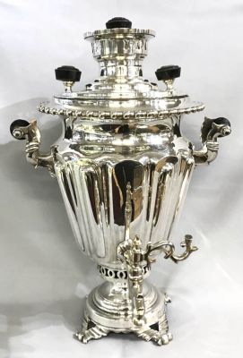 Vintage Silver Plate Samovar