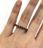 Vintage Sapphire Eternity 18kt Band