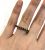 Vintage Sapphire Eternity 18kt Band