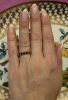 Vintage Sapphire Eternity 18kt Band