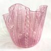 Signed Venini, Murano Handkerchief Art Glass Vase
