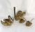 Silver Gilt Swan Condiment Set