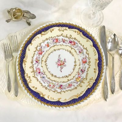 Silver Plate Flatware In The Adam Pattern
