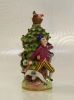 Sitzendorf Figural Scent Bottle with Bird on Nest Stopper