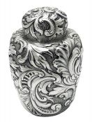 Sterling Silver Tea Caddy