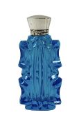 Vintage Sterling & Blue Glass Scent Bottle