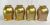 Steuben Gold Aurene Bell Shades, Steuben Glass Works