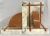 Stunning Art Deco Two Colour Marble Bookends