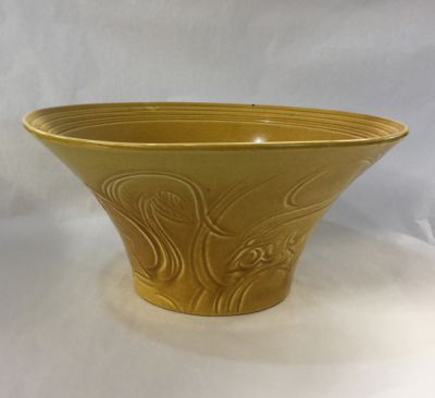 Susie Cooper Yellow Bowl Squirrel Motif