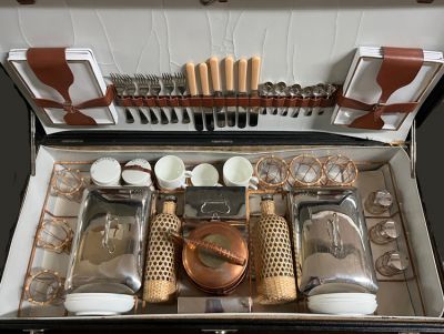 Coracle Vintage Rolls Royce Roadster Picnic Hamper That Belonged To Lord Beaverbrook