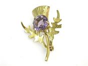 Thistle Brooch