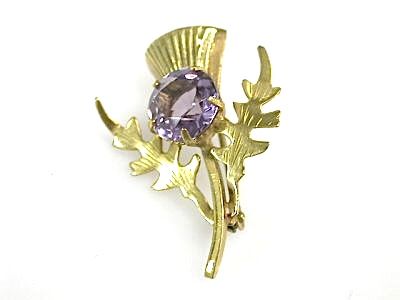 Thistle Brooch