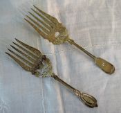 Tiffany & Co. Vintage Sterling Silver Cold Meat Forks