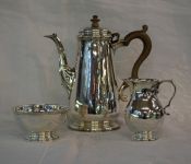 Tiffany & Co. Sterling Silver Three Piece Coffee Service