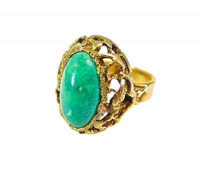 French Turquoise Ring